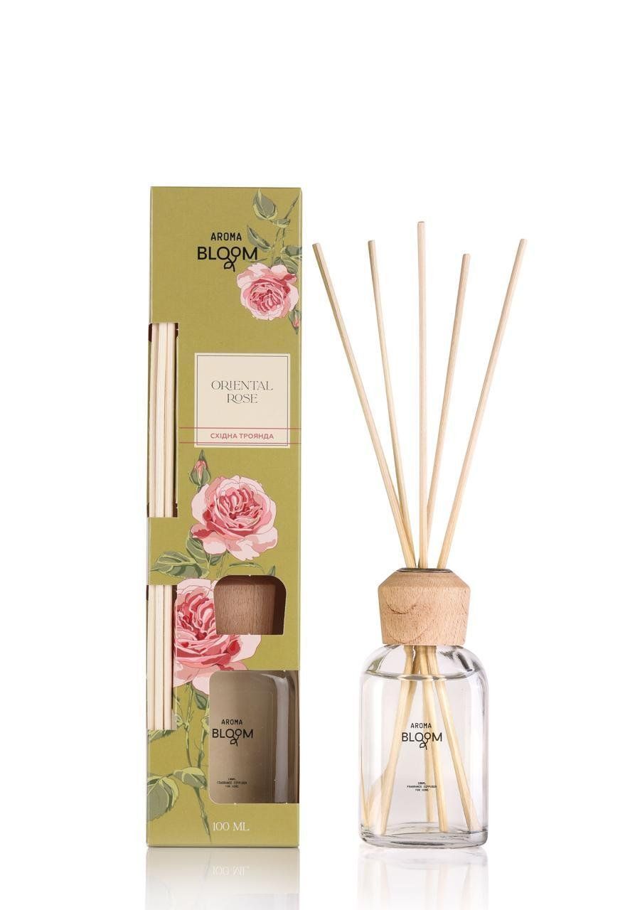 Аромадифузор AROMA BLOOM Oriental Rose (Східна троянда) 100 ml