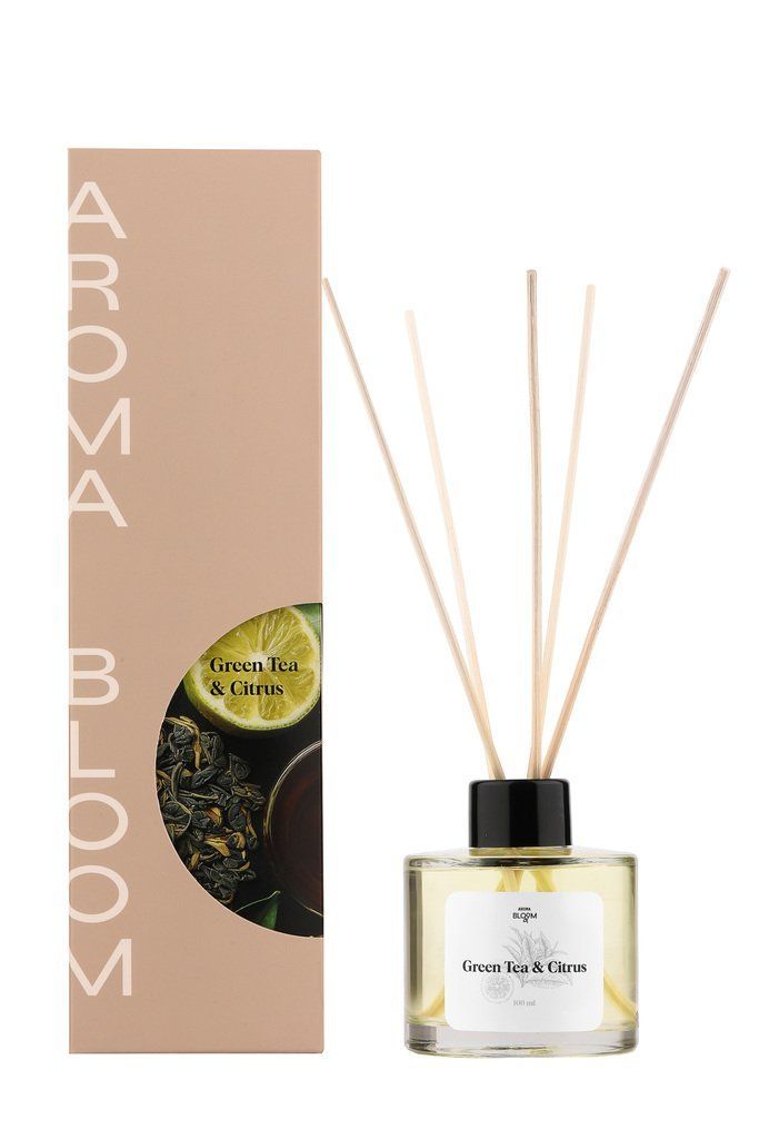 AROMA BLOOM Green Tea & Citrus (Зелений чай та цитрус) 100 ml