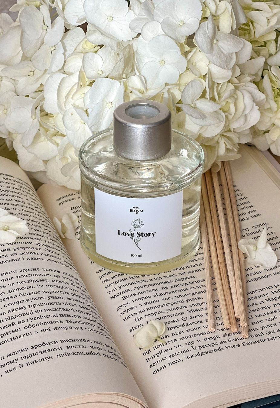 Аромадифузор AROMA BLOOM Love story (Історія кохання) 100 ml