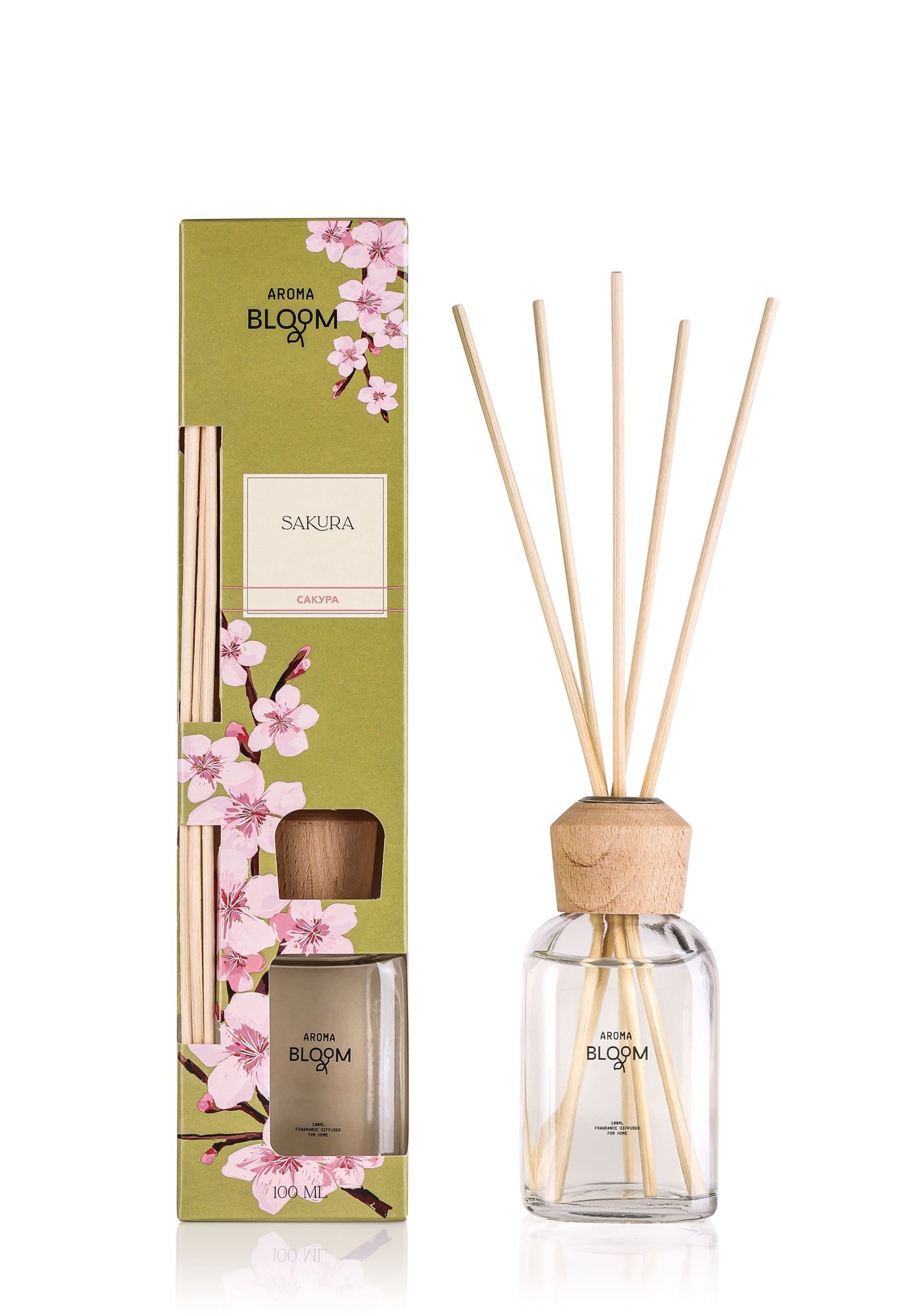 Аромадифузор AROMA BLOOM Sakura (Сакура) 100 ml