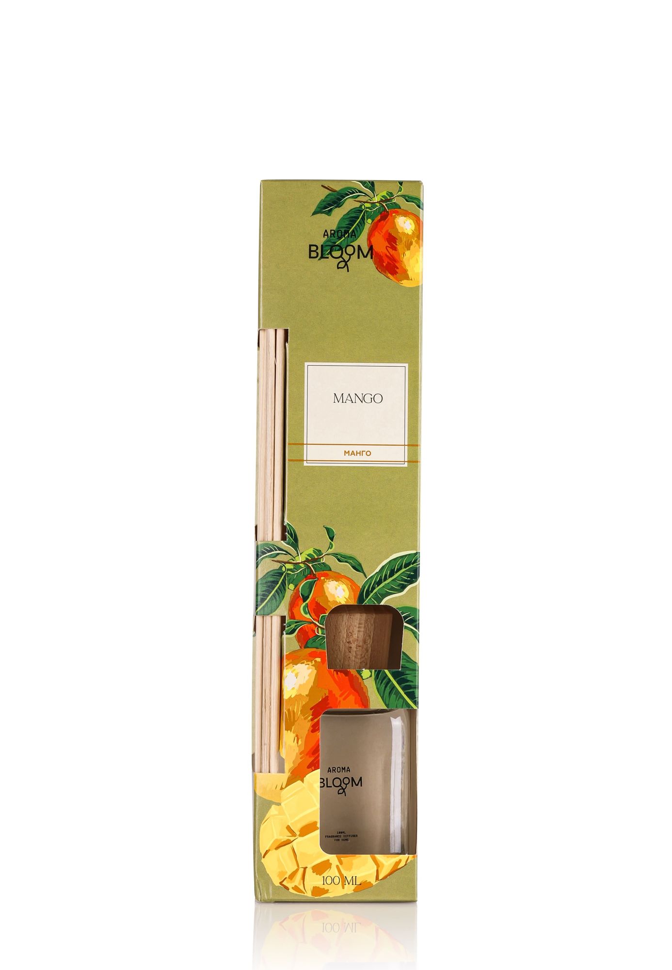 Аромадифузор AROMA BLOOM Mango (Манго) 100 ml