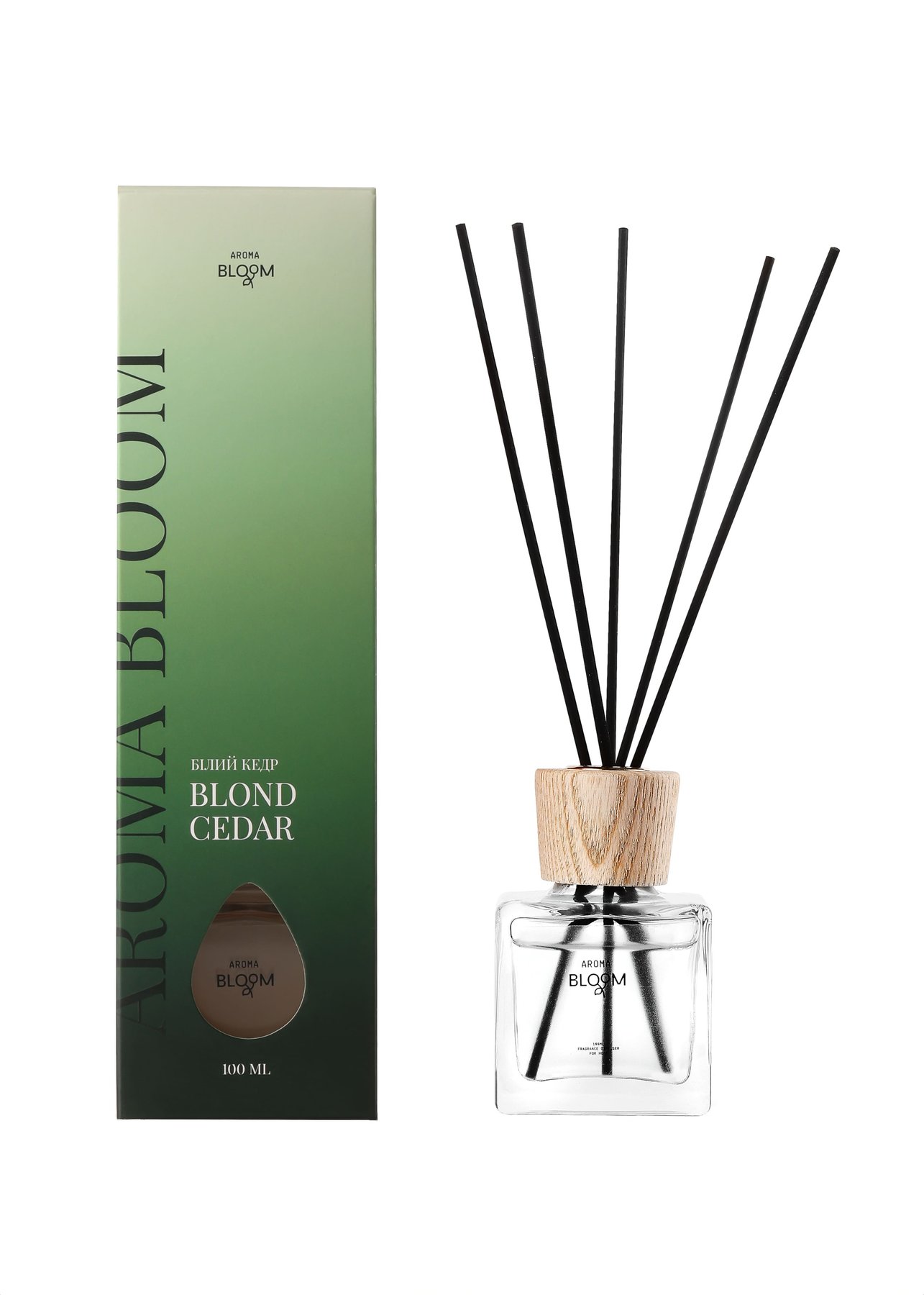 AROMA BLOOM Blond cedar (Білий кедр) 100 ml