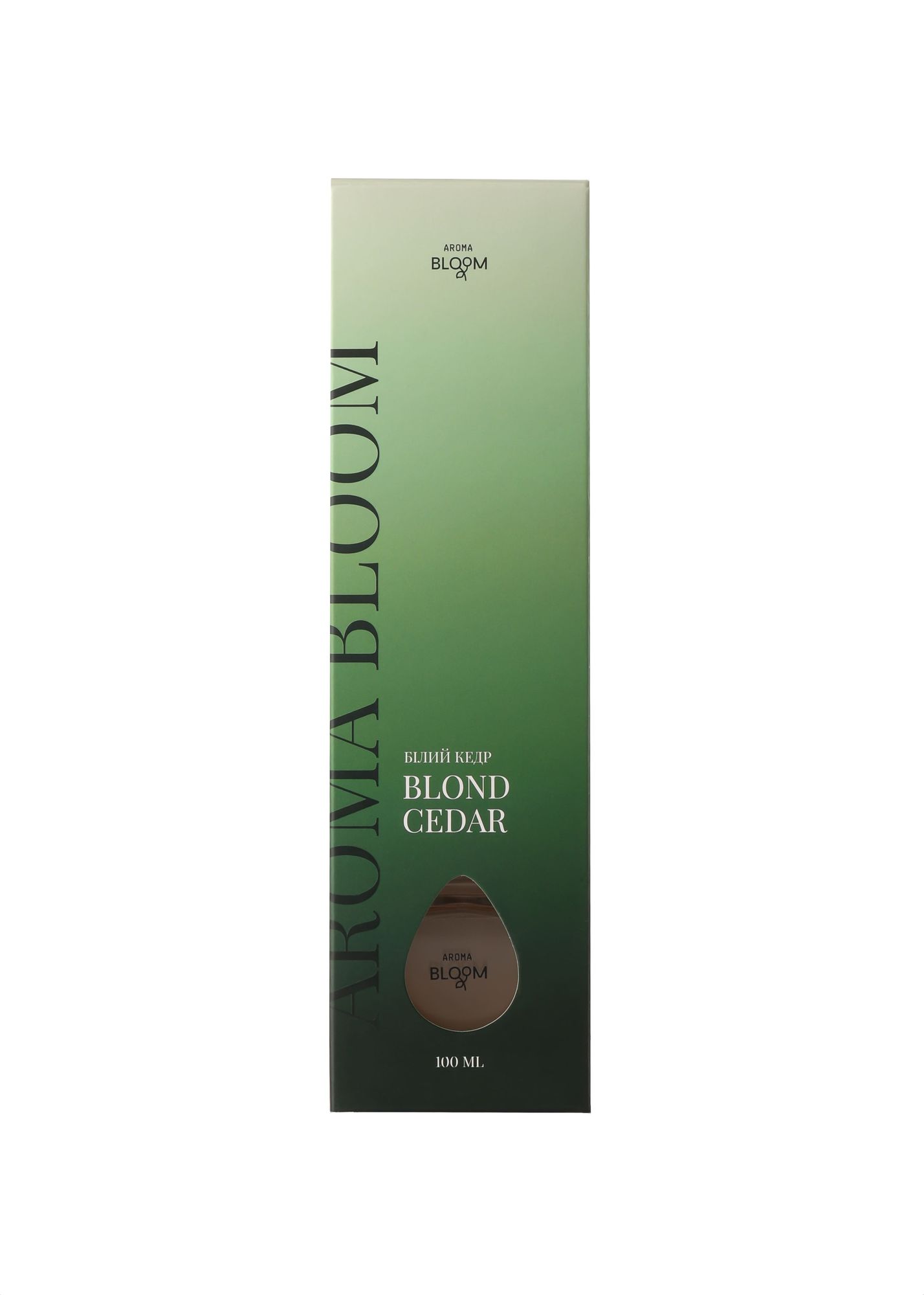 AROMA BLOOM Blond cedar (Білий кедр) 100 ml