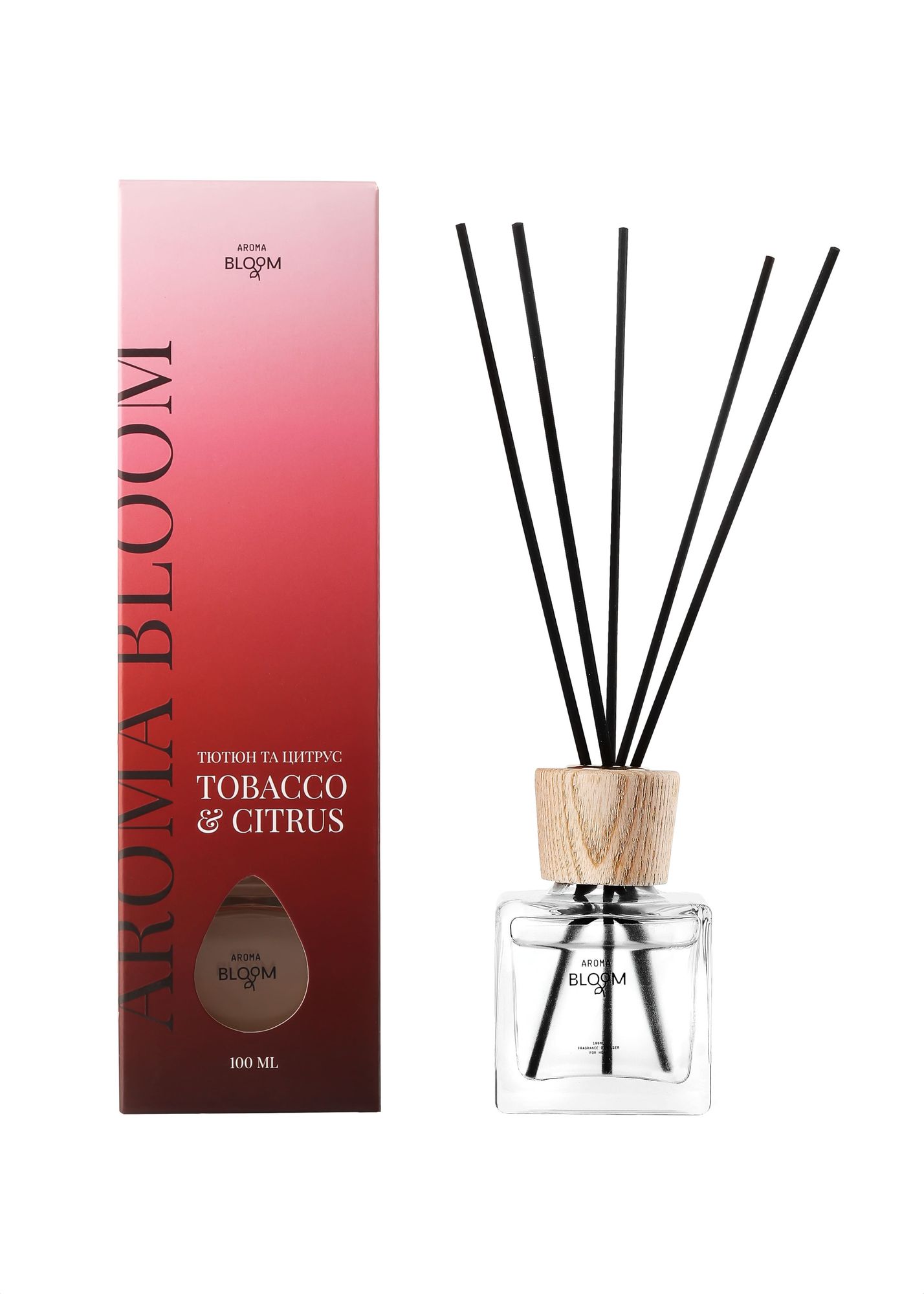 AROMA BLOOM Tobacco & citrus (Тютюн цитрус) 100 ml